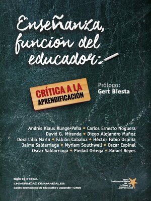 cover image of Enseñanza, función del educador
